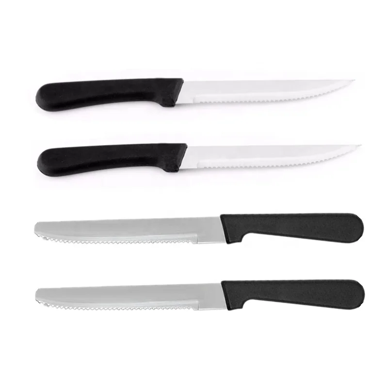 Eco-Friendly Steak Knife Set with Sustainable Kraft Packaging
