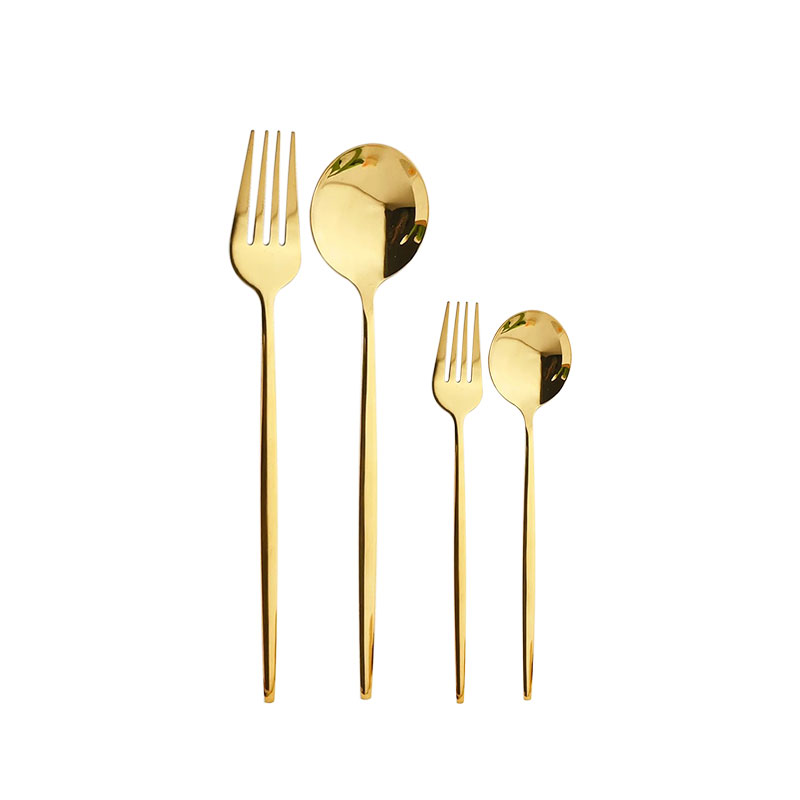 304 stainless steel cutlery set with portable box for travel and daily use

