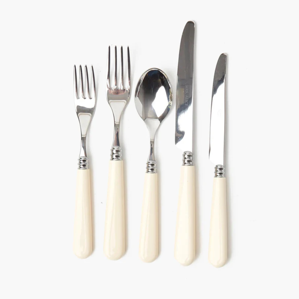 304 stainless steel cutlery set with portable box for travel and daily use

