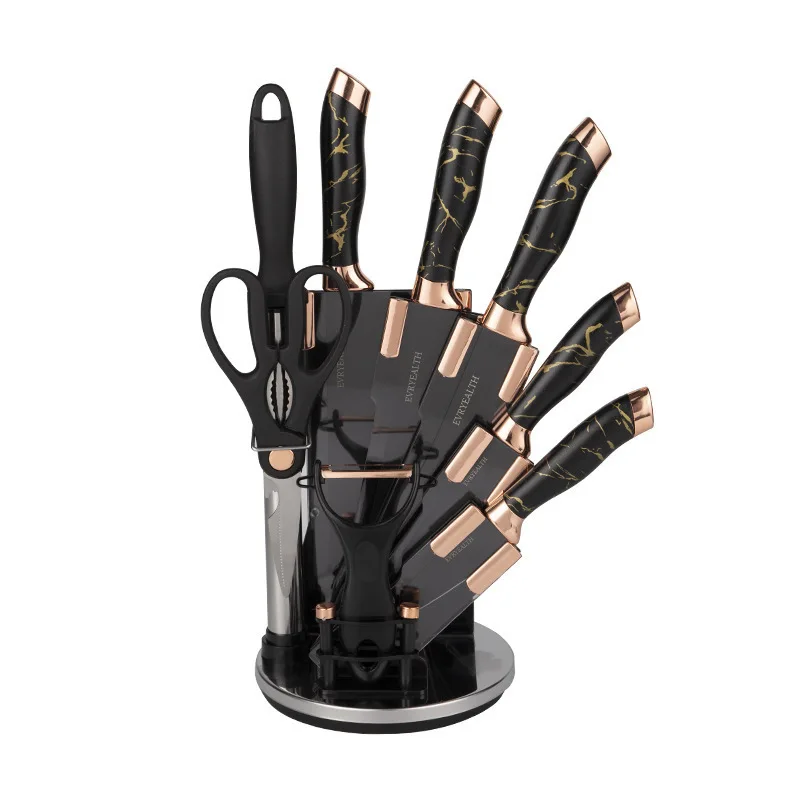 Classic Butcher Ceramic Knife Set with High Hardness Blades

