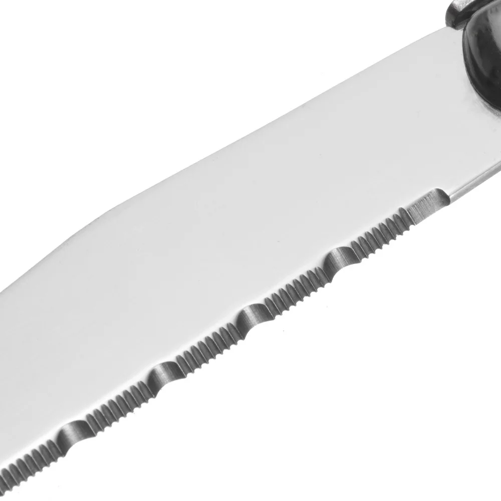 Stainless Steel Cooking Knife with Wooden Handle