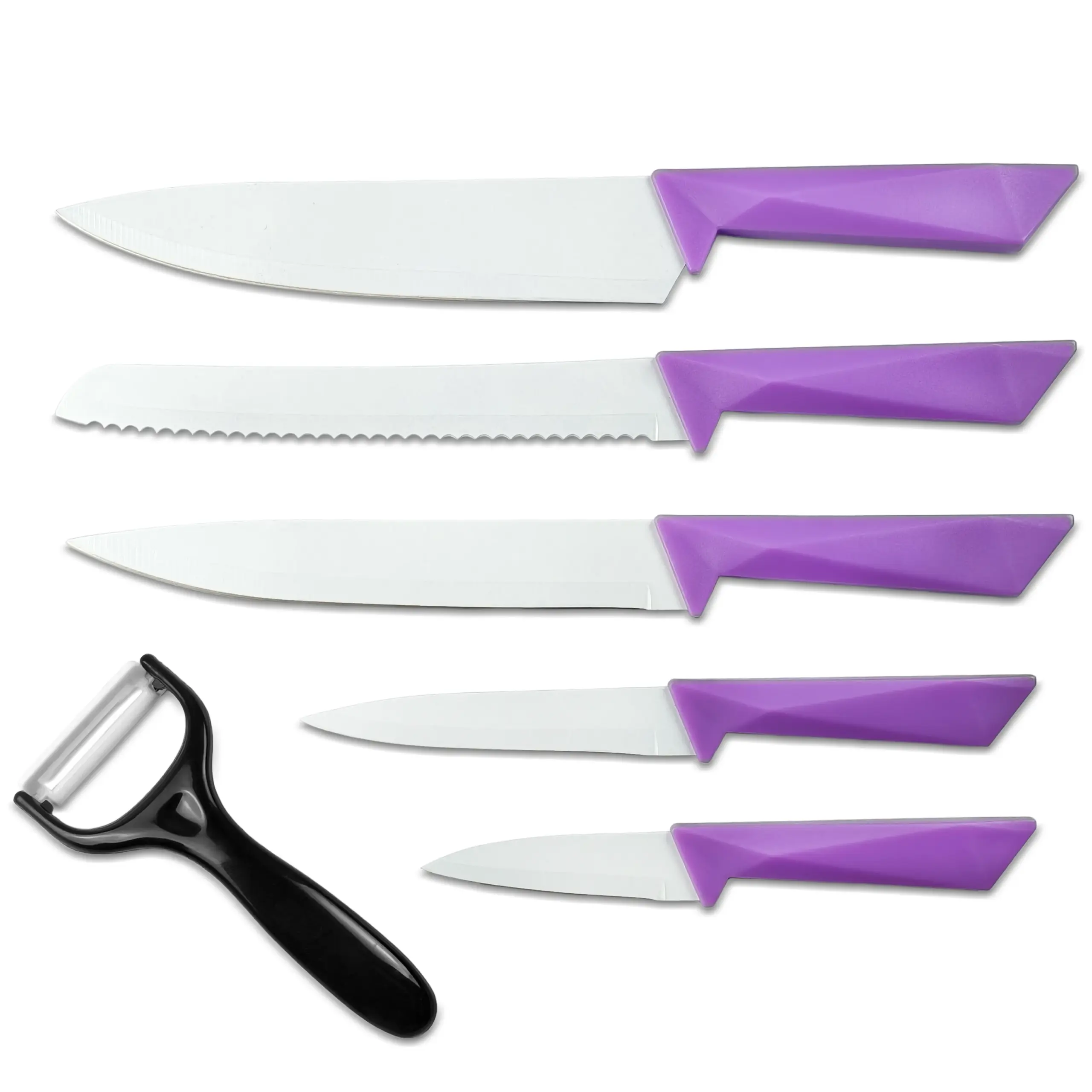 Multi-Function Cooking Knife with Ergonomic Handle for Kitchen Use

