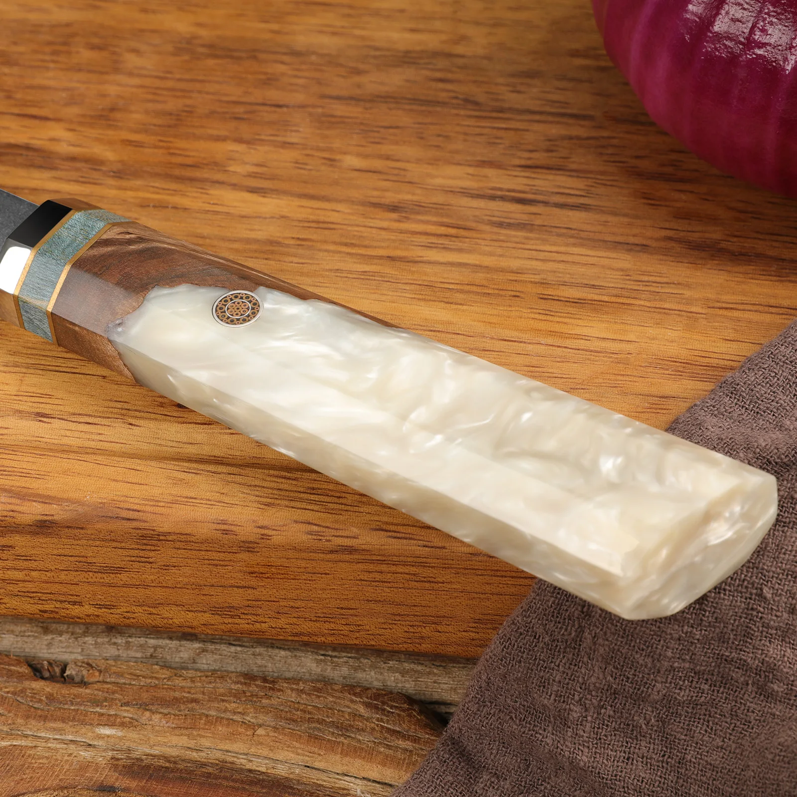 Multi-Function Cooking Knife with Ergonomic Handle for Kitchen Use

