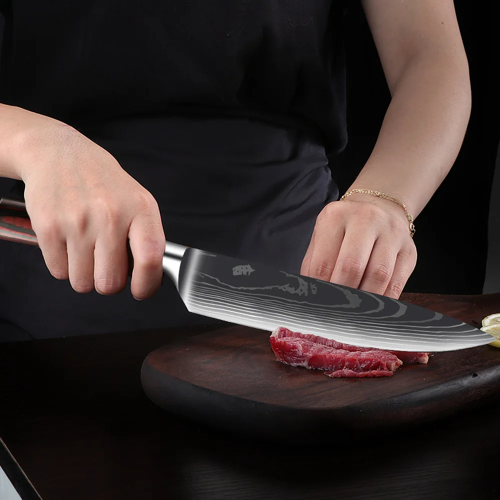 Multipurpose Chinese Cleaver Knife for Vegetables and Meat