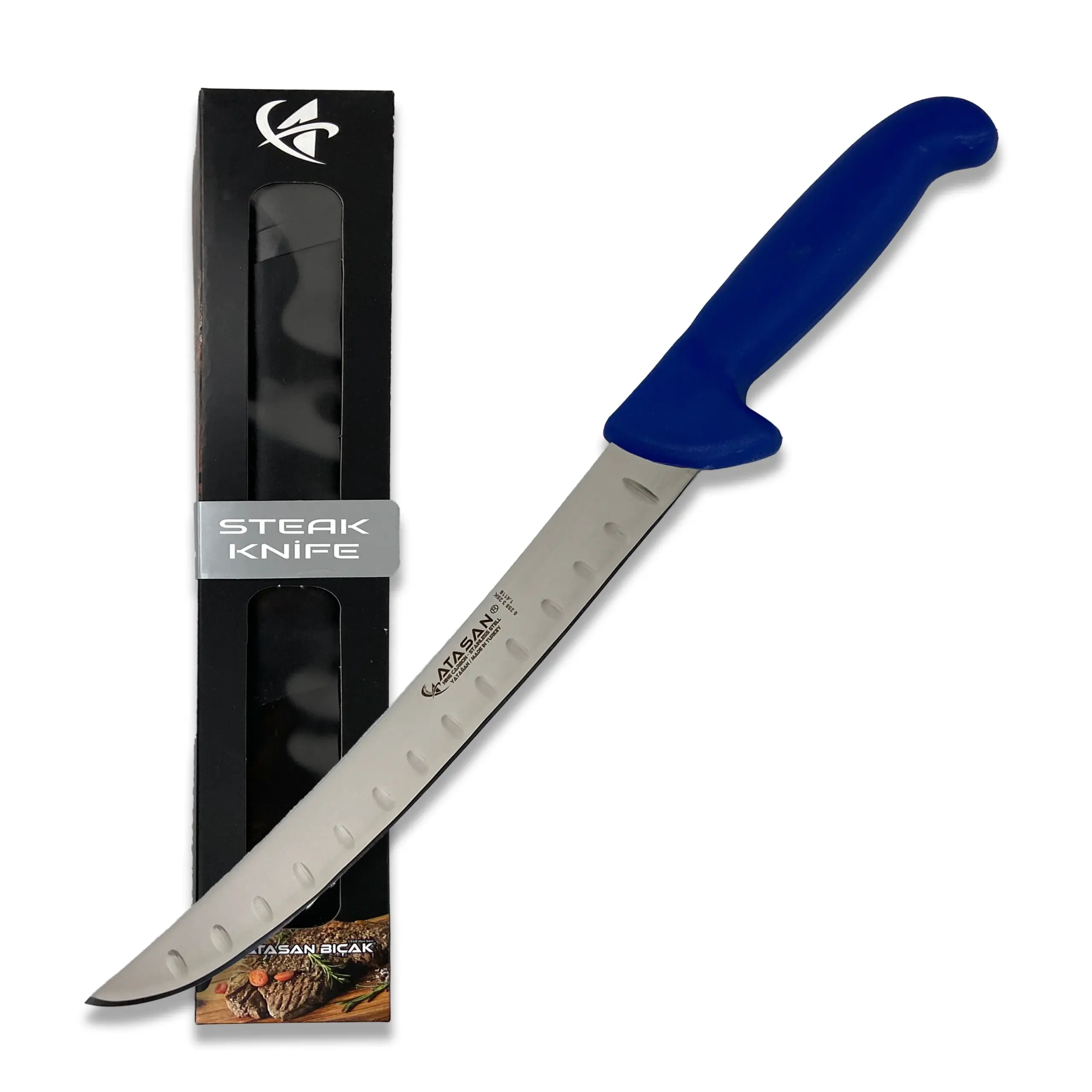 Raindrop Pattern Stainless Steel Steak Knife