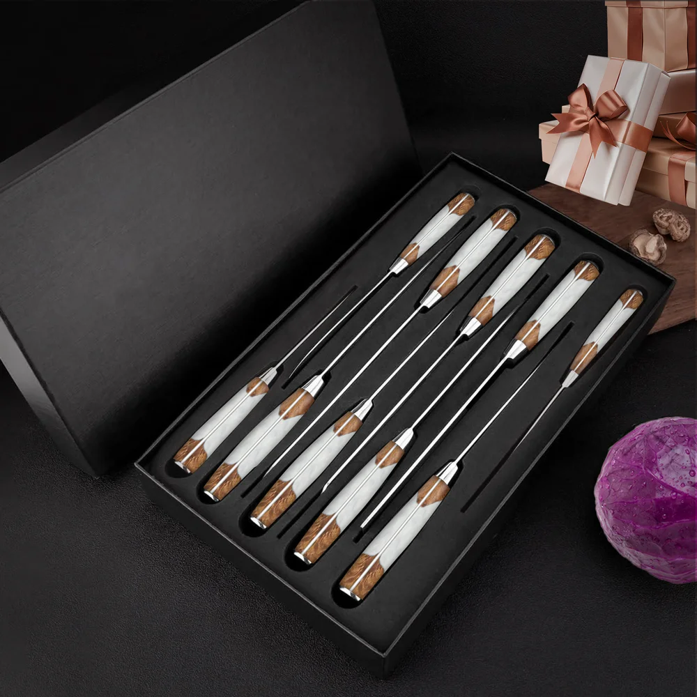 Raindrop Pattern Stainless Steel Steak Knife