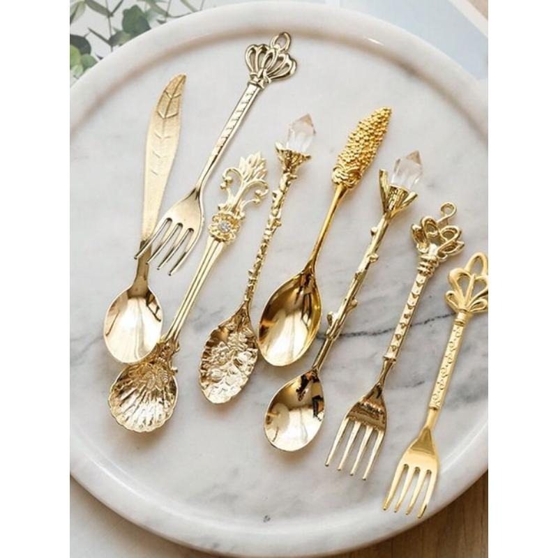 Elegant stainless steel cutlery set for wedding banquets with knife, fork, and spoon

